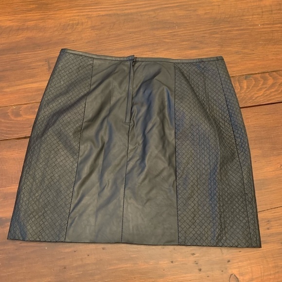Faux Leather Skirt - Picture 3 of 4